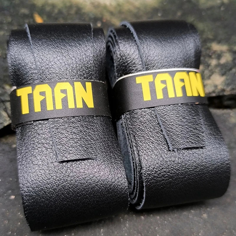 GripHeritage™ TAAN — Premium Cowhide Leather Handle Wraps