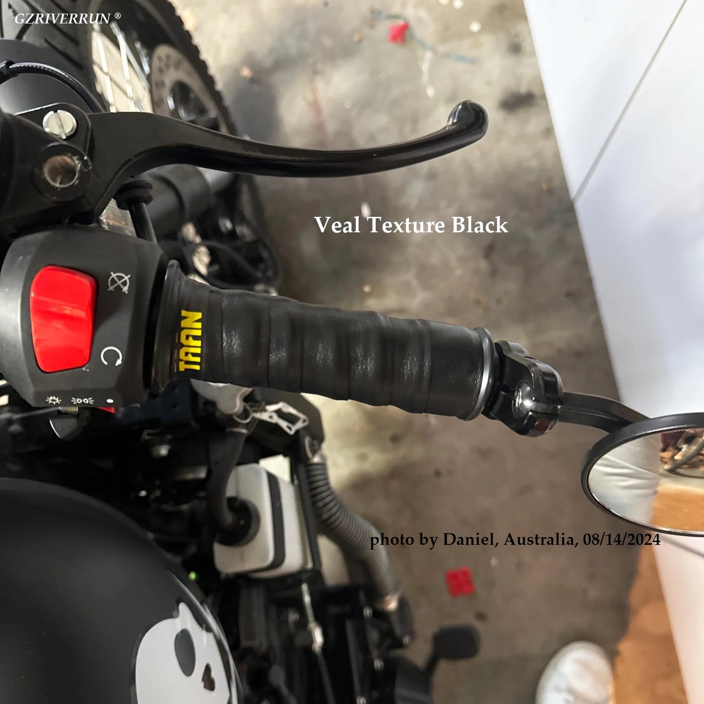 GripHeritage™ TAAN — Premium Cowhide Leather Handle Wraps