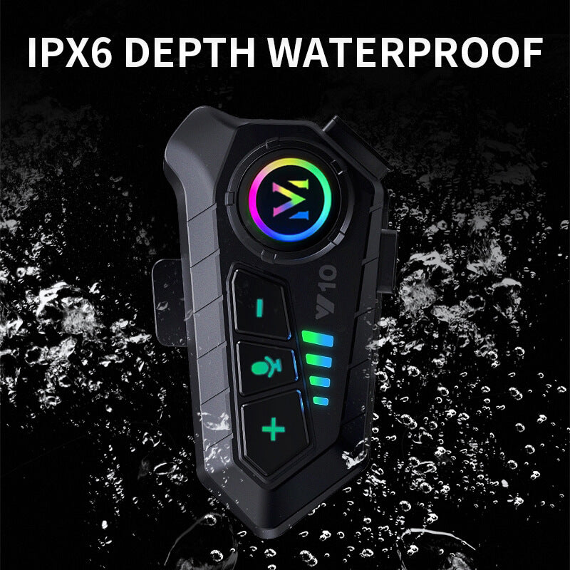 RideLink™ Y10 – Bluetooth 5.3 Motorcycle Intercom