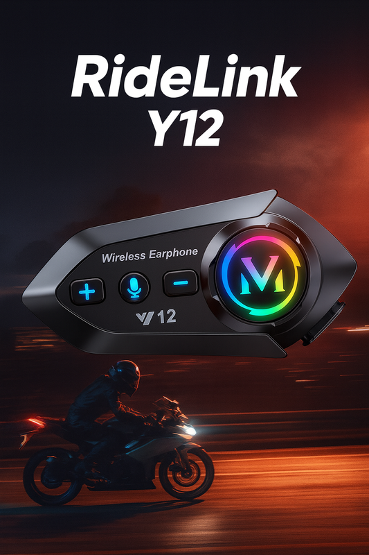 RideLink™ Y12 – Motorcycle Bluetooth Intercom