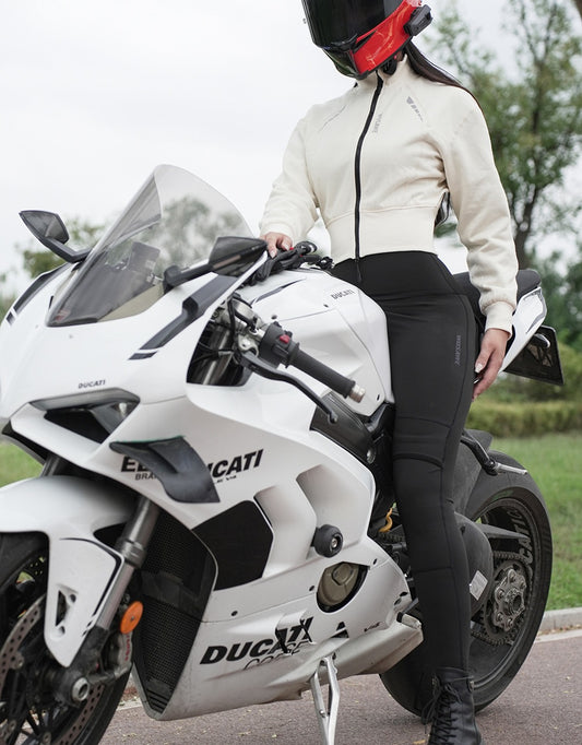 WOSAWE™ Women's Armored Biker Jacket