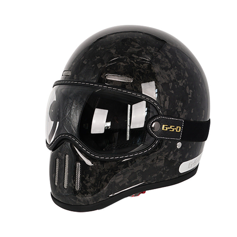 gort motorcycle helmet RideMorph™ Classic Helmet G5D – Carbon Edition – Freedom Riders