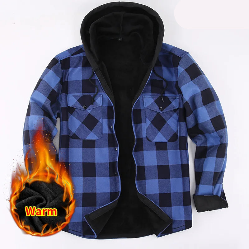 Freedom Flannel™ - Hooded Plush Shirt