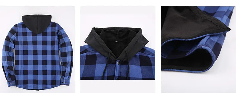 Freedom Flannel™ - Hooded Plush Shirt