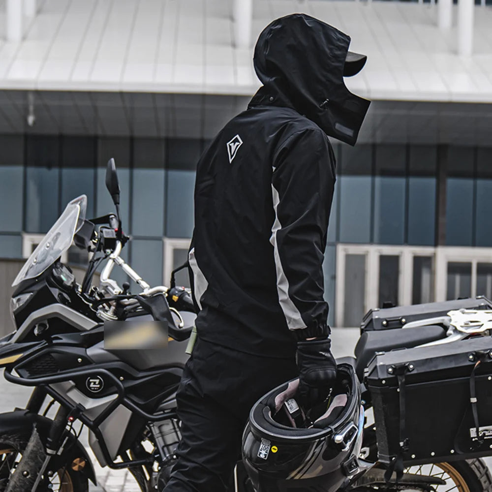 ProtectRide™ Motorcycle Rain Suit