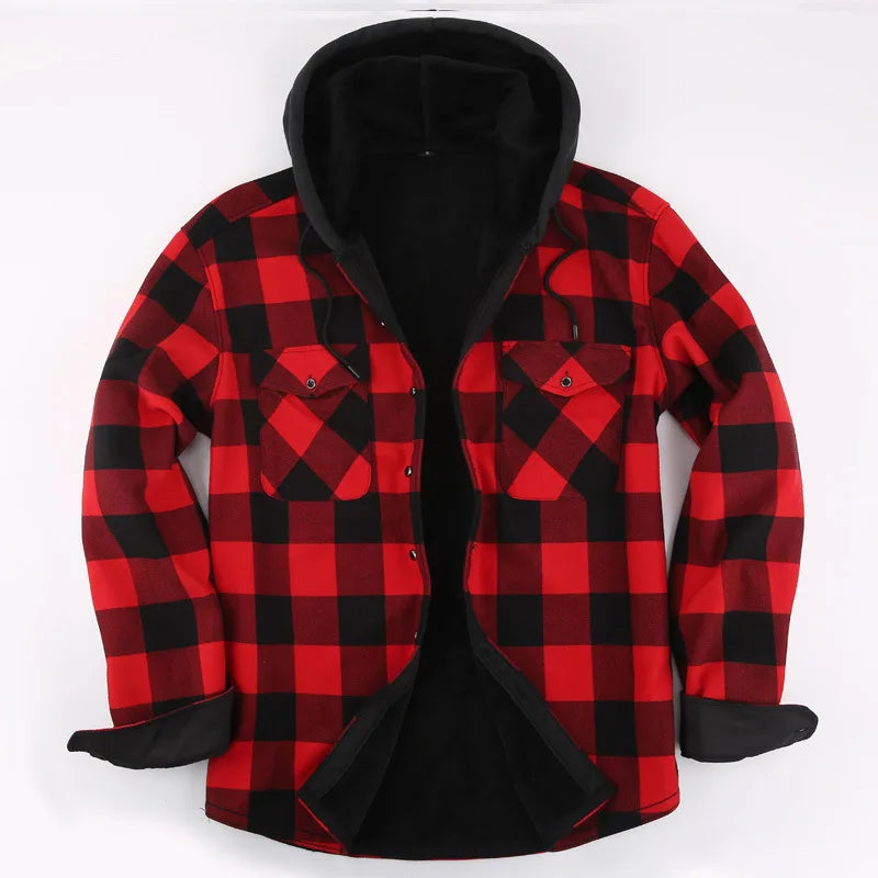 Freedom Flannel™ - Hooded Plush Shirt