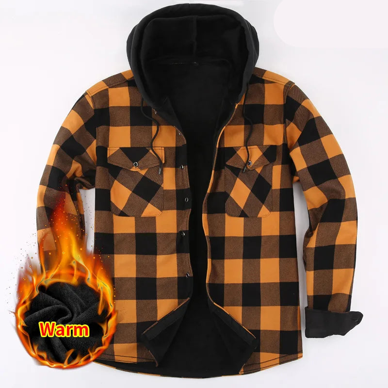 Freedom Flannel™ - Hooded Plush Shirt
