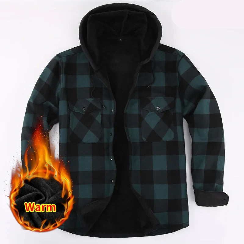 Freedom Flannel™ - Hooded Plush Shirt