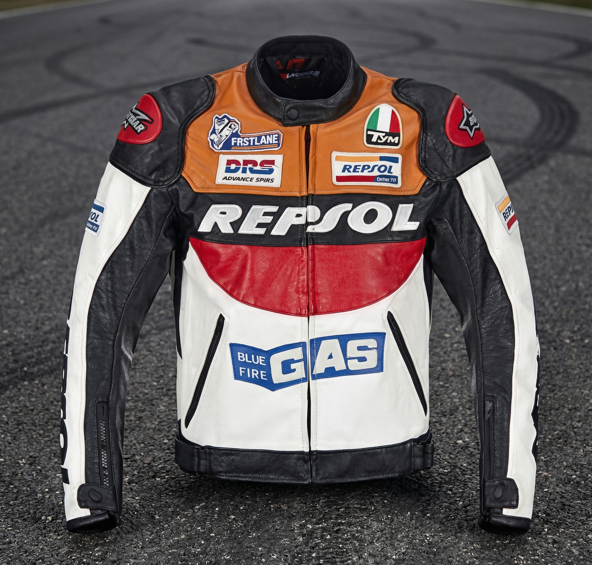 REPSOL RACING TEAM Jacket - DUHAN FULL LEATHER – Freedom Riders REPSOL RACING TEAM Jacket - DUHAN FULL LEATHER – Freedom Riders