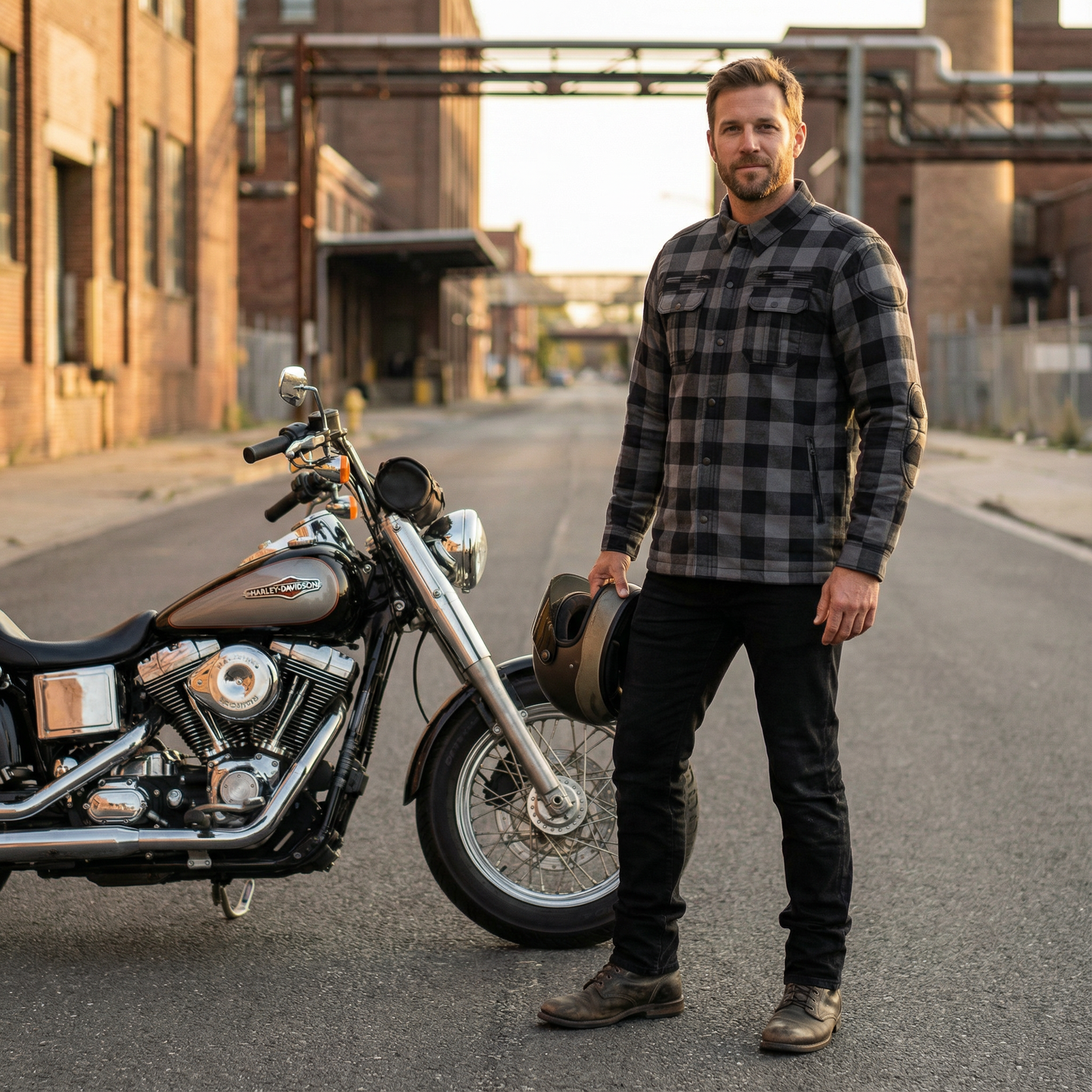 Lumberjack™ Motorcycle Flannel Shirt
